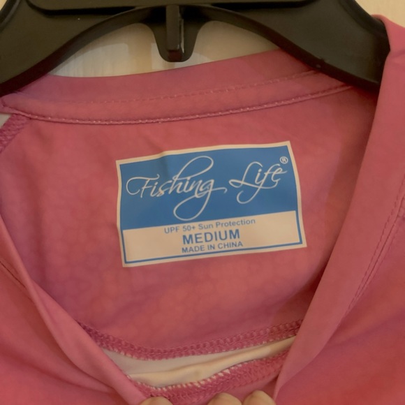 UPF 50+ Rash Guard Top Long Sleeve Swimsuit T- Shirt - Picture 5 of 5